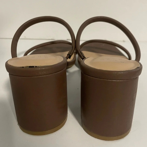 A New Day Brown Strappy Heels - US 8.5 - Picture 6 of 10